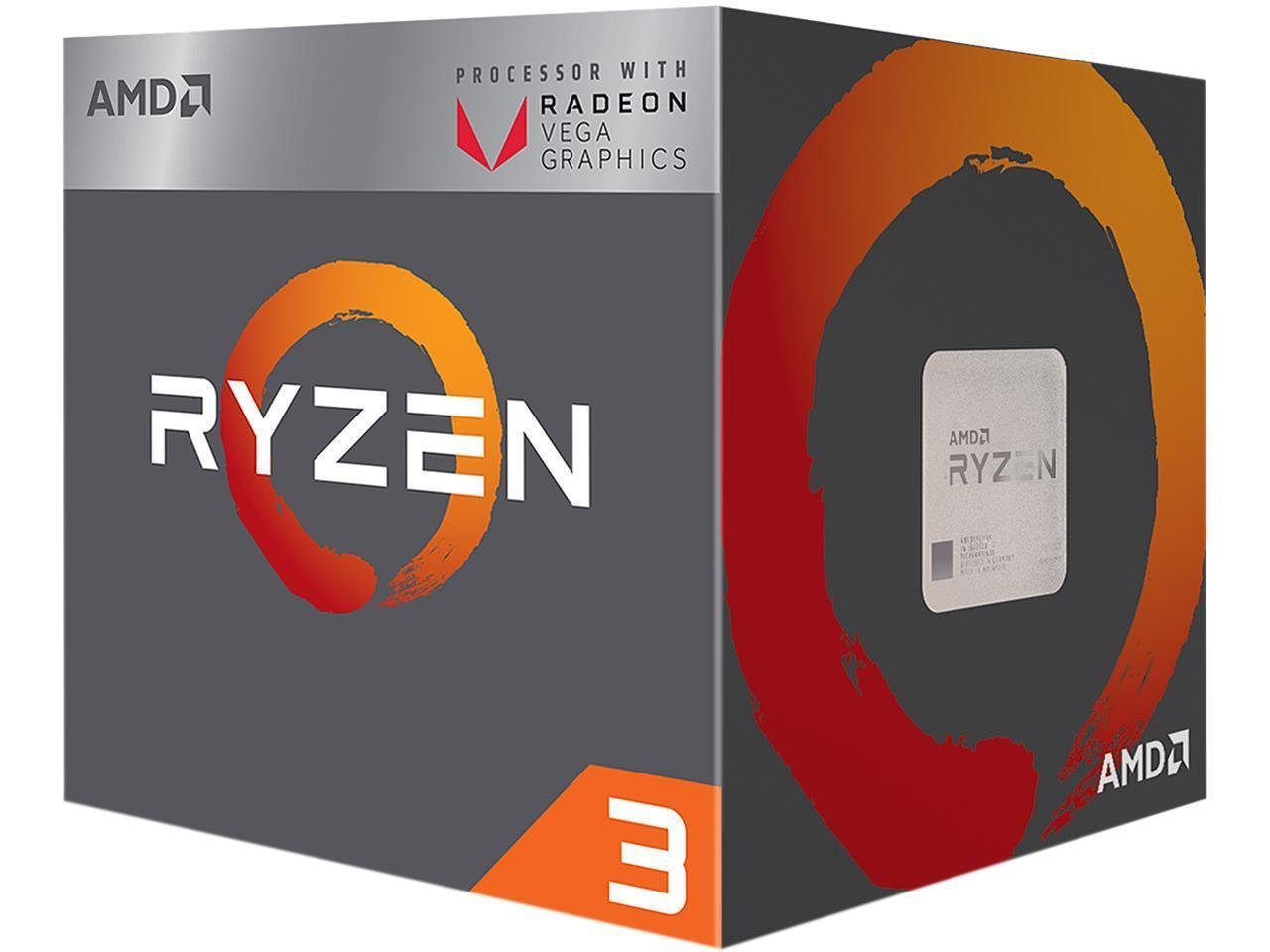 Processador APU AMD Ryzen 3 2200G 4-Core RX Vega (3.5GHz-3.7GHz) AM4