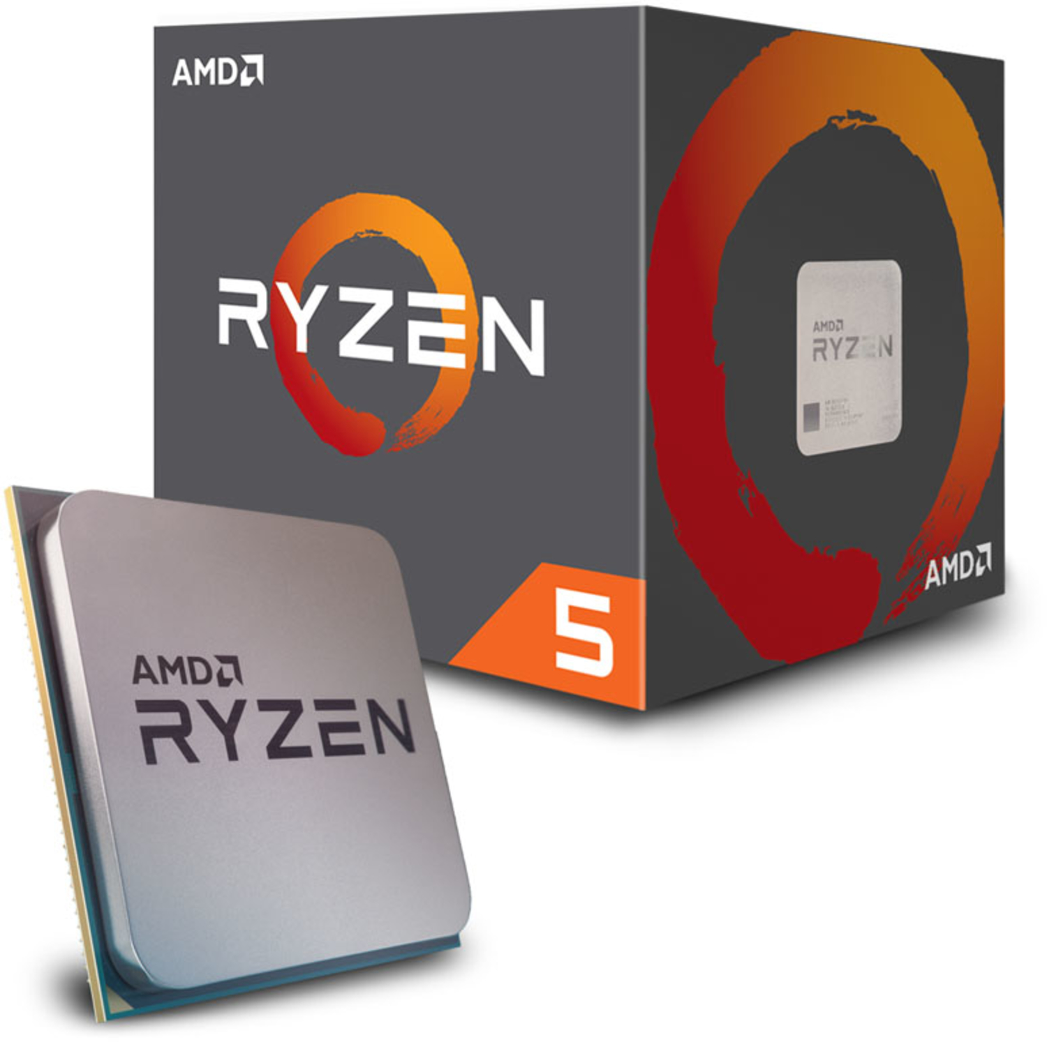 Processador AMD Ryzen 5 2600 6-Core (3.4GHz-3.9GHz) 19MB AM4