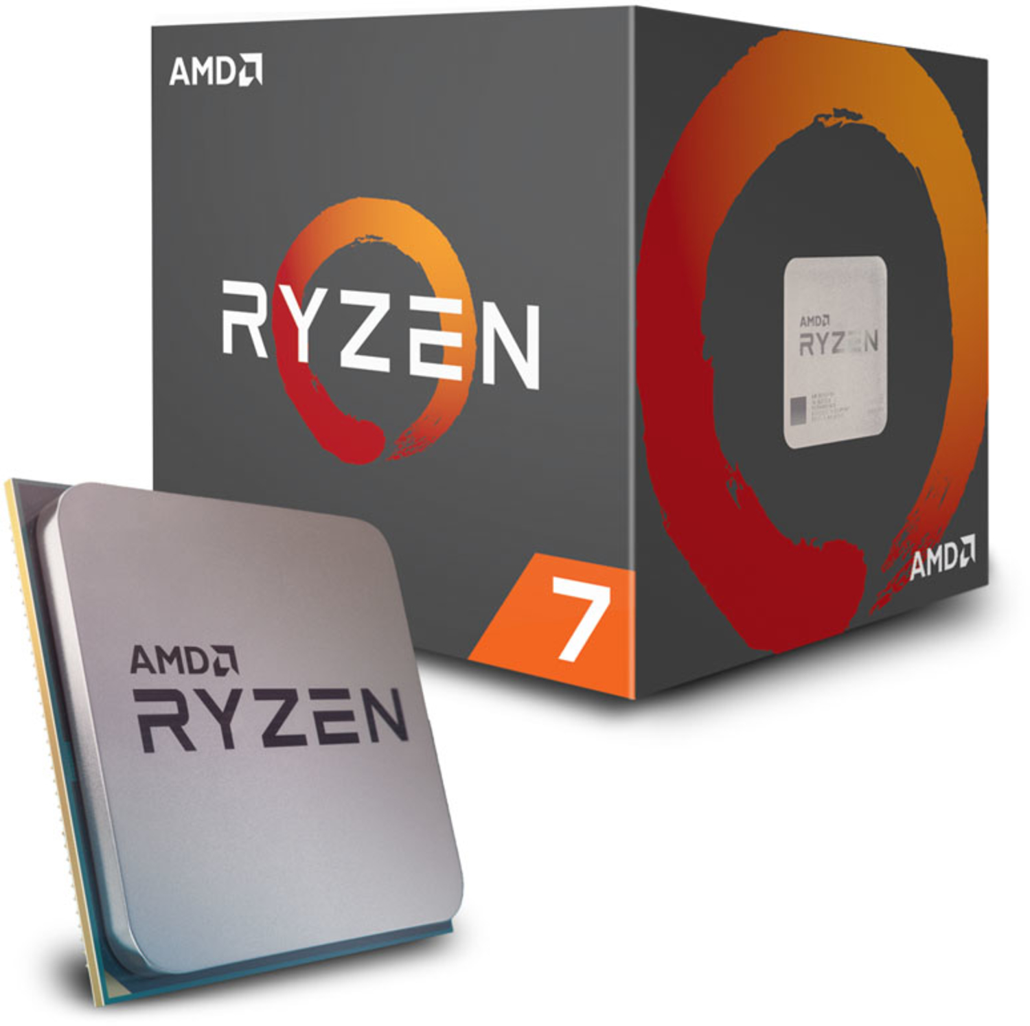 Processador AMD Ryzen 7 2700X 8-Core (3.7GHz-4.35GHz) 20MB AM4
