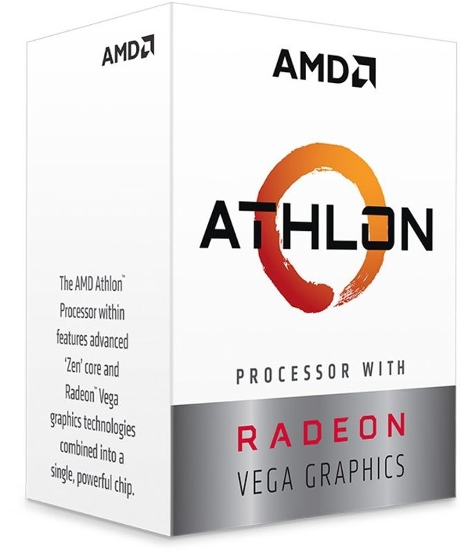 Processador AMD Athlon 3000G 2-Core Vega 3.5GHz 5MB AM4