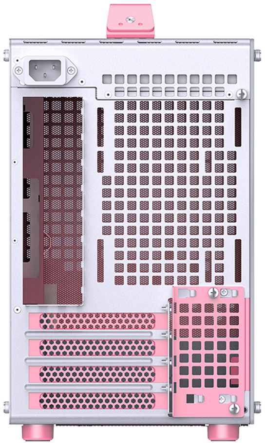 Jonsbo - Caixa Micro-ATX Jonsbo Z20 Branco/Rosa