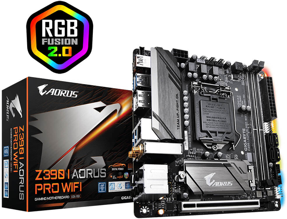 Gigabyte - Motherboard Gigabyte Z390 I Aorus Pro WiFi