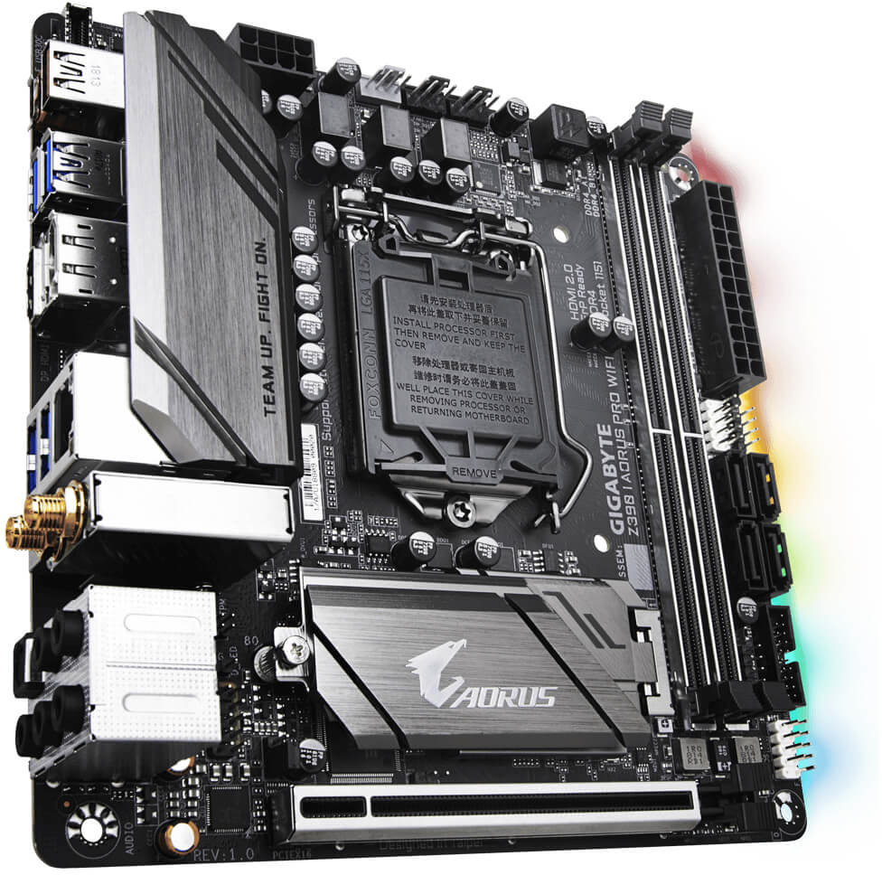 Gigabyte - Motherboard Gigabyte Z390 I Aorus Pro WiFi