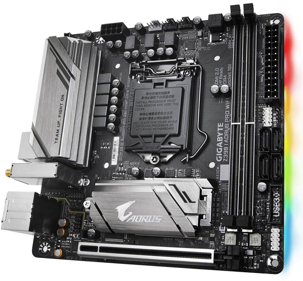 Gigabyte - Motherboard Gigabyte Z390 I Aorus Pro WiFi