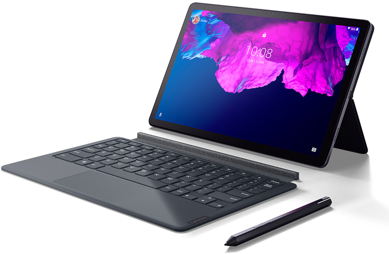 Lenovo - Tablet Lenovo Tab P11 TB-J606F 11" (4 / 128GB) 2K WiFi Cinzento com Teclado + Pen