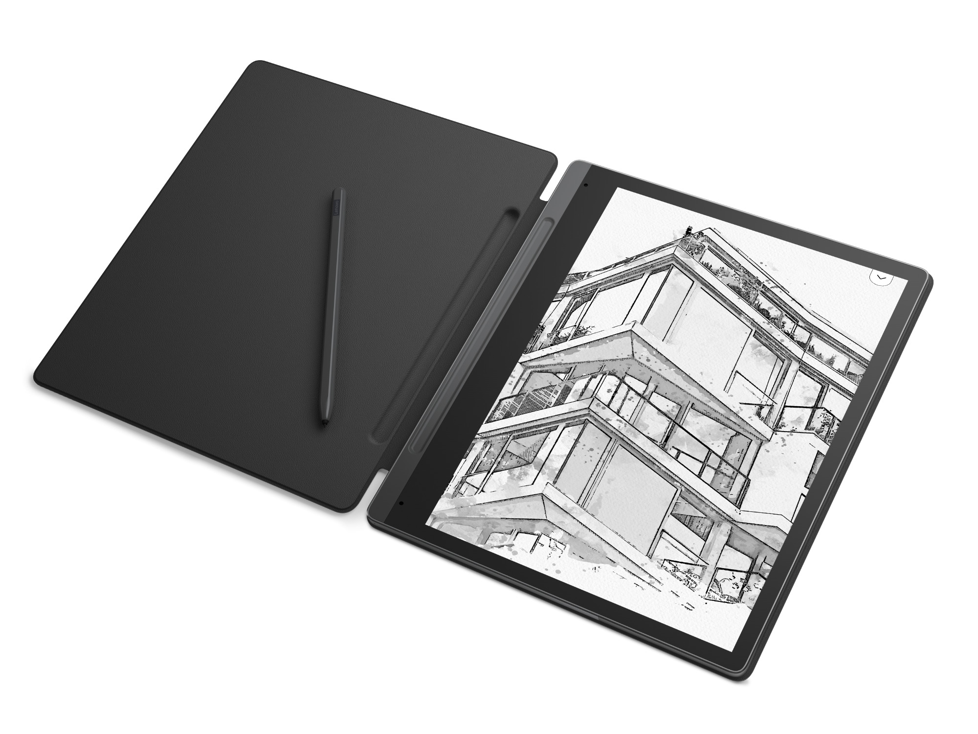 Lenovo - Tablet Lenovo Smart Paper 10.3" 4GB 64GB Wi-Fi Storm Grey + Capa Folio Case + Pen Stylus Lenovo