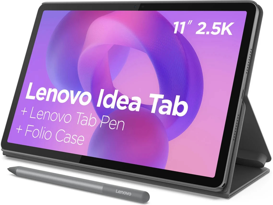 Picture of Picture of Tablet Lenovo Idea Tab 11" (8GB/256GB) 2.5K 90Hz WiFi Cinzento + Pen + Capa