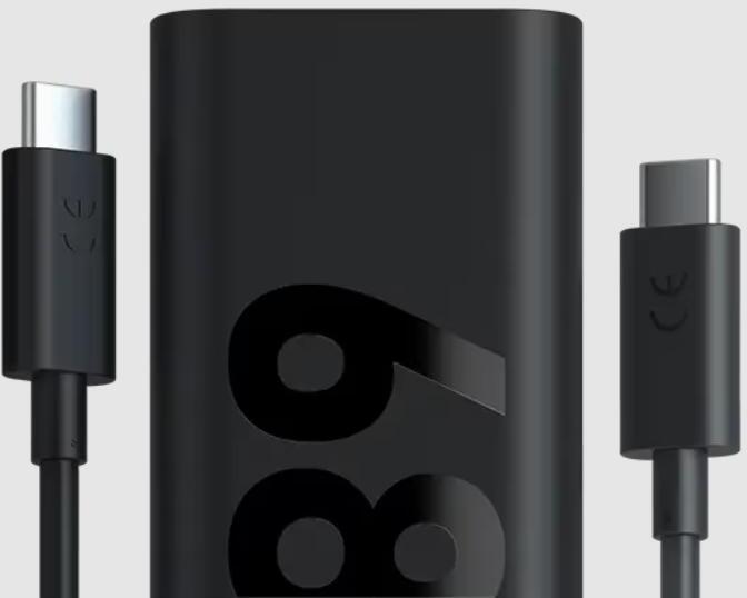Lenovo - Carregador Lenovo de Parede USB-C 68W + Cabo USB-C 1.5m