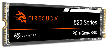 Seagate - SSD Seagate FireCuda 520 1TB Gen4 M.2 NVMe (5000/4850MB/s)