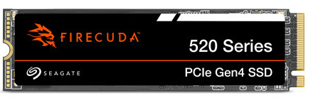Disco SSD Seagate FireCuda 520 500GB Gen4 M.2 NVMe