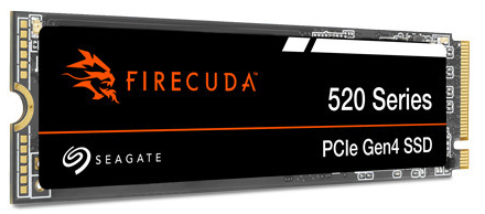 Seagate - SSD Seagate FireCuda 520 500GB Gen4 M.2 NVMe (5000/3900MB/s)