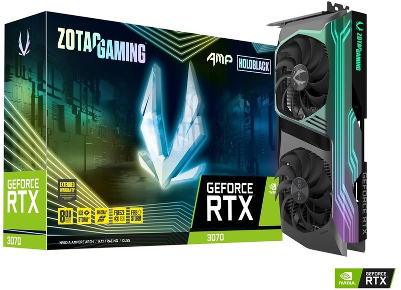 Gráfica ZOTAC GeForce® RTX 3070 AMP Holo 8GB GD6