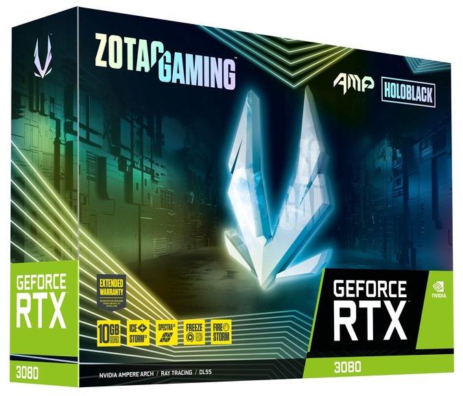 ZOTAC - ** B Grade ** Gráfica ZOTAC GeForce® RTX 3080 AMP Holo 10GB GD6X