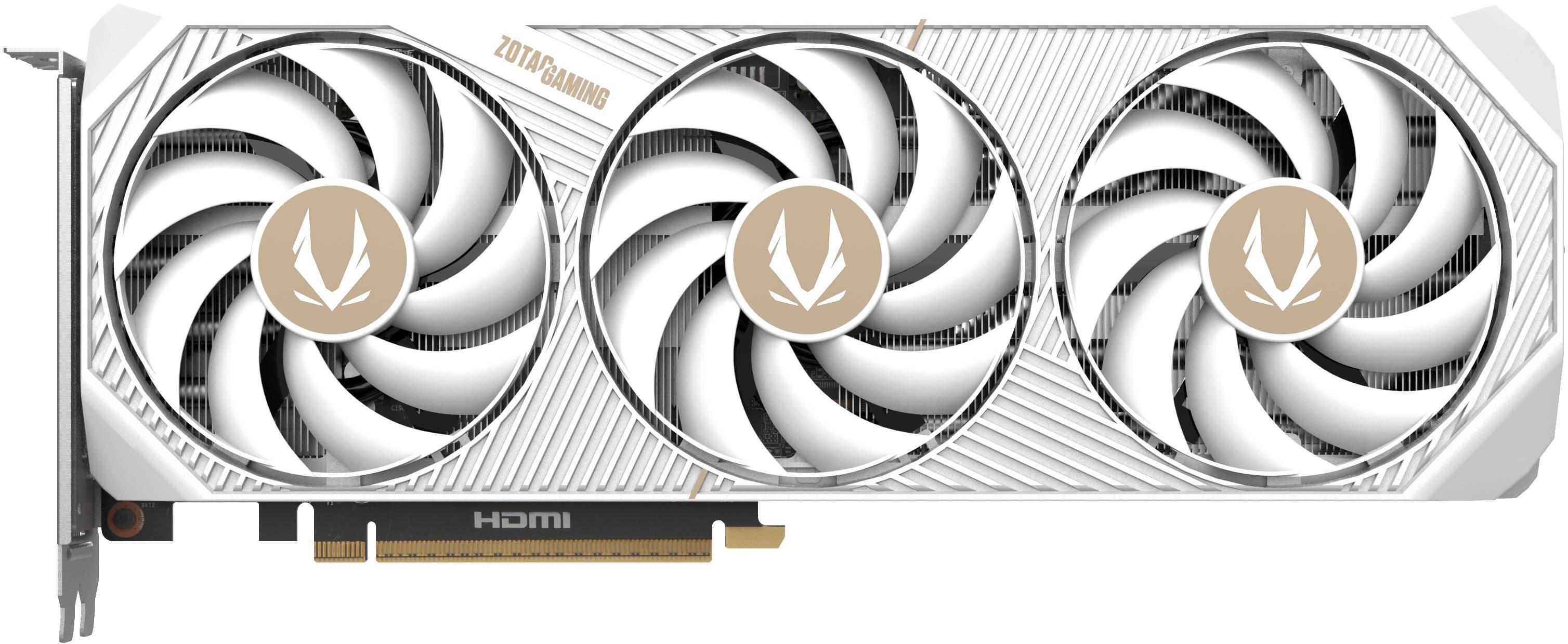 Gráfica ZOTAC GeForce® RTX 5070 Amp White 12GB GDDR7 DLSS4