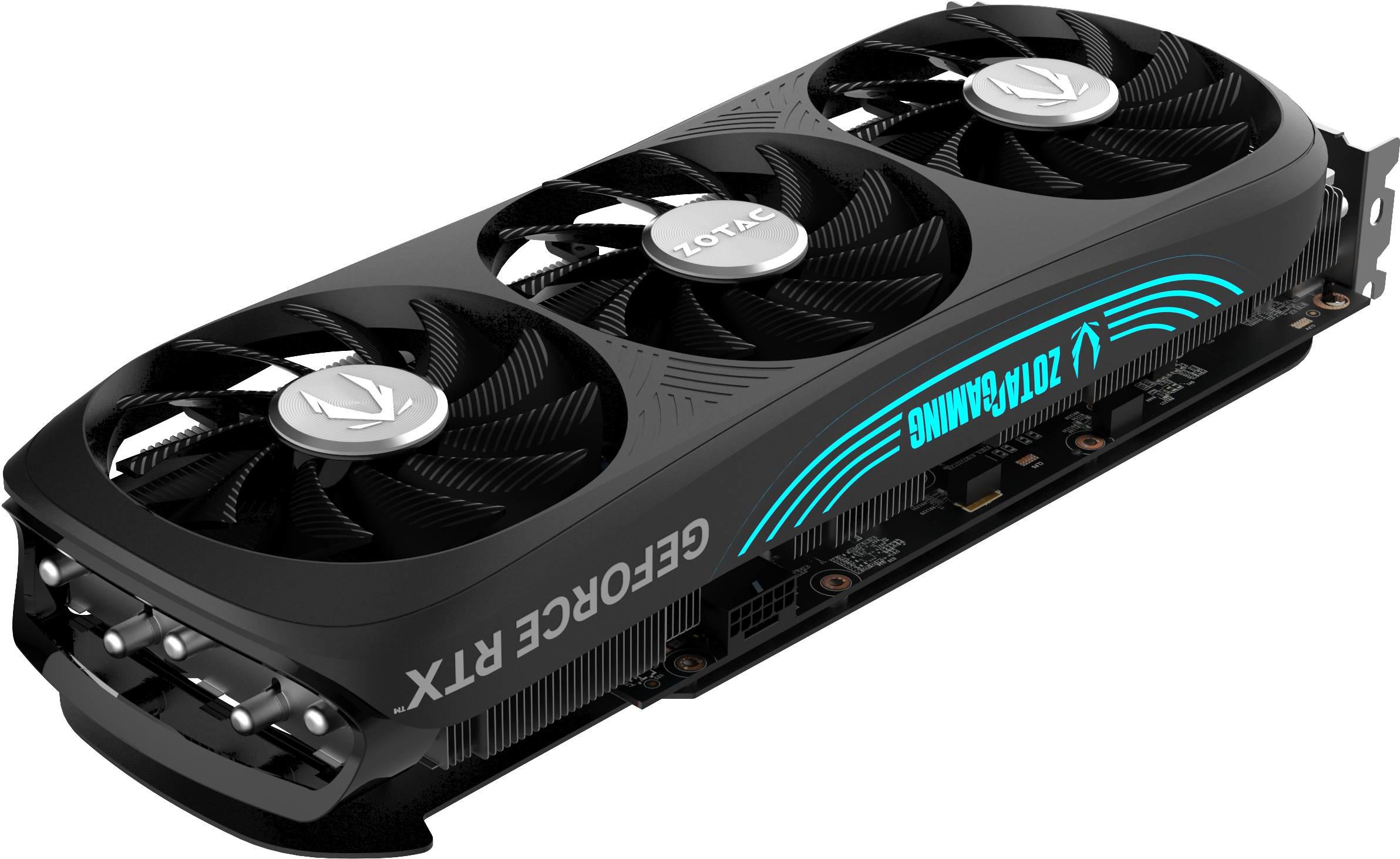 ZOTAC - Gráfica ZOTAC GeForce® RTX 4070 SUPER Trinity Black OC 12GB GDDR6X DLSS3