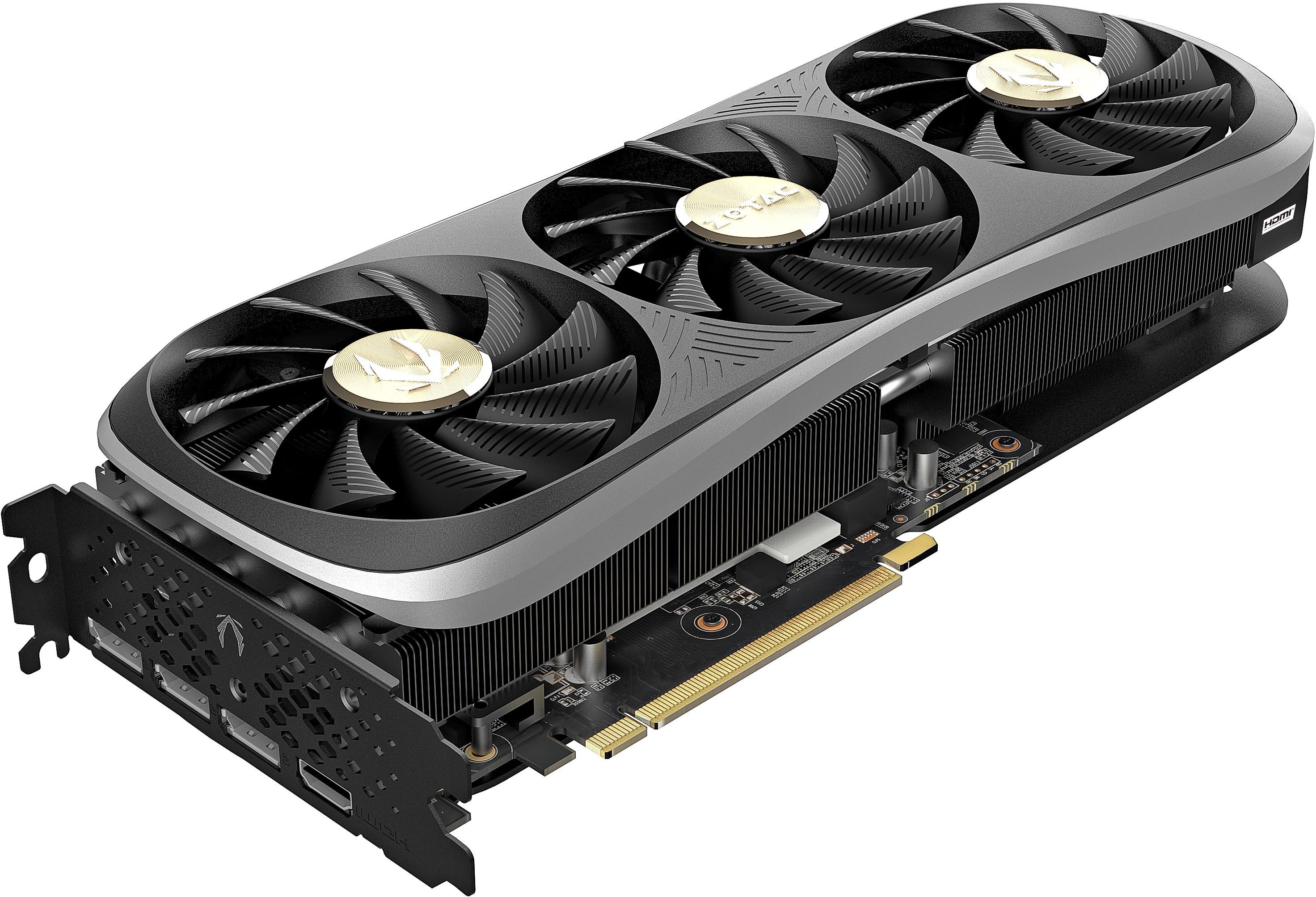 ZOTAC - Gráfica ZOTAC GeForce® RTX 4070 Ti SUPER Trinity Black OC 16GB GDDR6X DLSS3