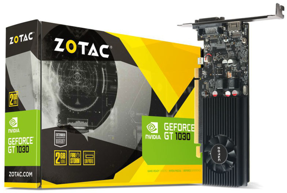 Gráfica ZOTAC GeForce® GT 1030 2GB GDDR5