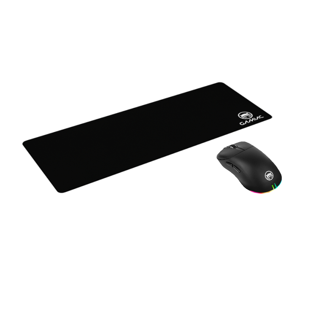 - Rato Gaming GAMIAC PA50 Preto + 	Tapete GAMIAC 2XL 10 - 2XL